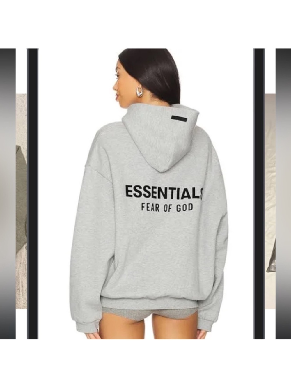 Fear of God Essentials Hoodie | Light Heather Grey | Men’s XL - Picture 9 of 10